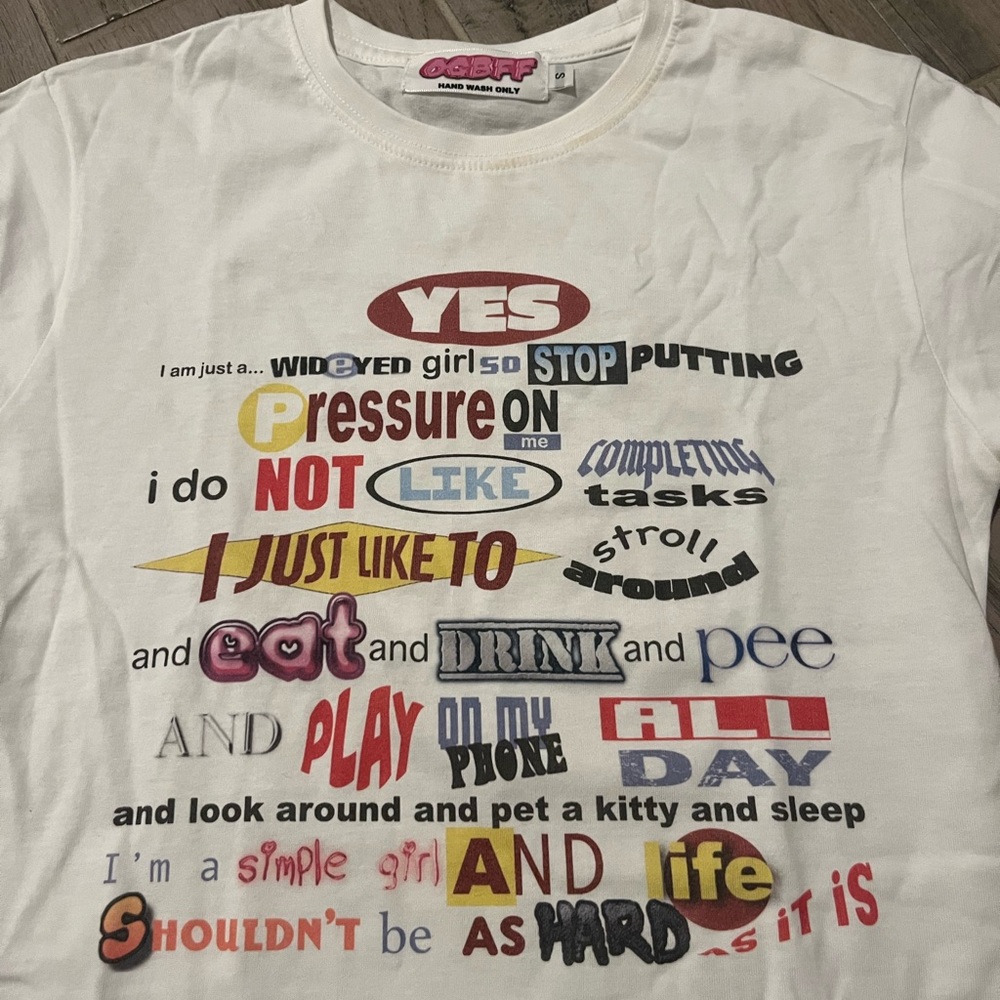 Baby tee for every girl